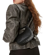 LOVE MOSCHINO GIANT  Mini Bag mit Schultergurt Schwarz - Damentaschen - 5