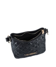 LOVE MOSCHINO QUILTED  Hobo-Umhängetasche Schwarz - Damentaschen - 3