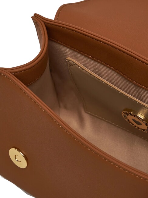 LETTERING Mini Handtasche, mit Schultergurt Walnüsse - Damentaschen