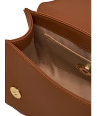 LOVE MOSCHINO LETTERING Mini Handtasche, mit Schultergurt Walnüsse - Damentaschen - 3