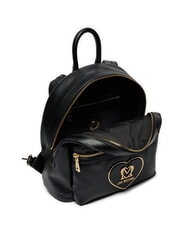 LOVE MOSCHINO GOLDEN HEART  Rucksack Schwarz - Damentaschen - 3