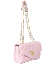 LOVE MOSCHINO GOLD HEART Convertible Schulter-/Umhängetasche rosa - Damentaschen - 2