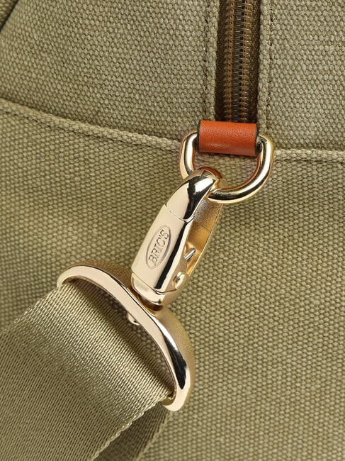 SORRENTO CAMILLA Umhängetasche aus Canvas mit Schultergurt Olive - Damentaschen