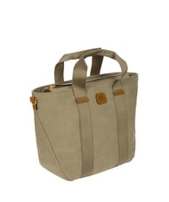 BRIC’S SORRENTO LUDOVICA Canvas Handtasche Einkaufstasche Olive - Damentaschen - 2
