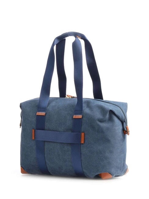 SORRENTO M Mittelgro&szlig;e Reisetasche aus Canvas Blau - Reisetaschen