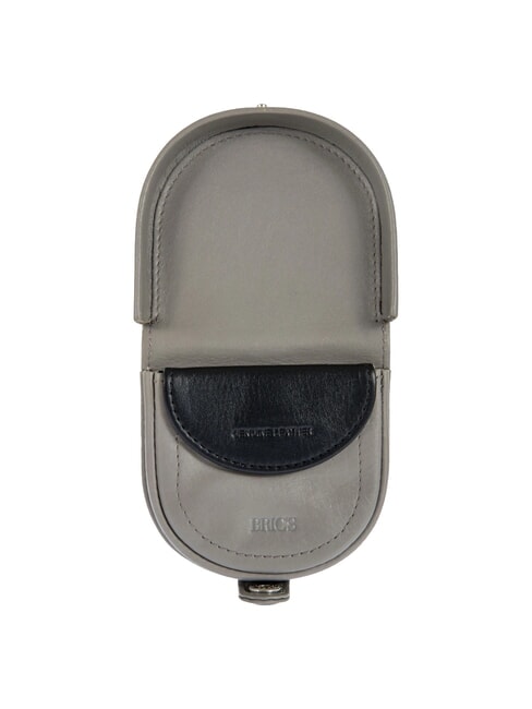 BERNINA Ledergeldbörse mit Absatz GRAU - Brieftaschen Herren