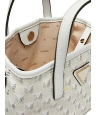 GUESS G WAVE  Mini Handtasche, mit Schultergurt Stein-Logo - Damentaschen - 4