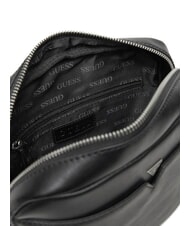 GUESS FIRENZE Ledertasche SCHWARZ - Umhängetaschen Herren - 3