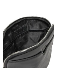 GUESS FIRENZE Herren Ledertasche SCHWARZ - Umhängetaschen Herren - 3