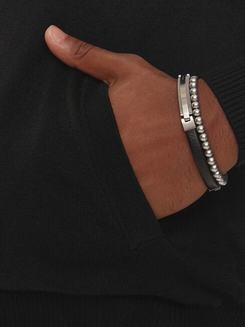 DARREL Rollkragen-Cardigan mit durchgehendem Reißverschluss jetbla - Herrenpullover