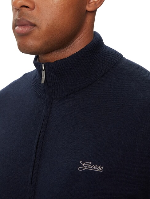 DARREL Rollkragen-Cardigan mit durchgehendem Reißverschluss smartblue - Herrenpullover