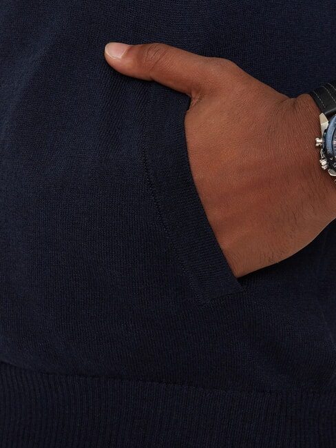 DARREL Rollkragen-Cardigan mit durchgehendem Reißverschluss smartblue - Herrenpullover