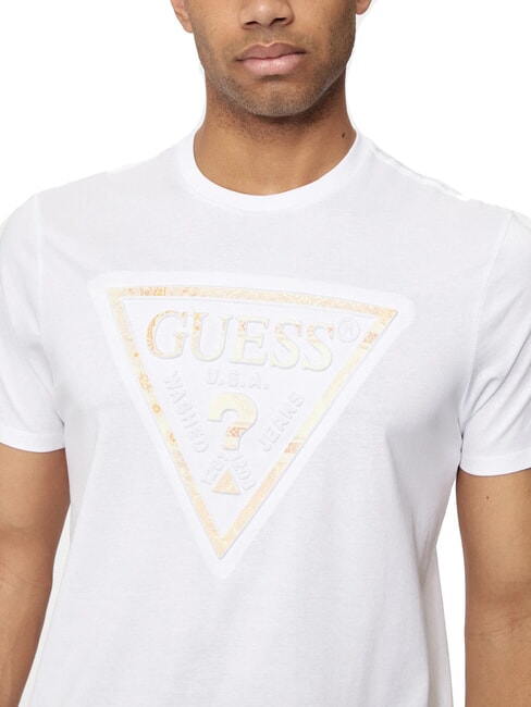 PATCHWORK T-Shirt mit Print purweiß - Herren-T-Shirts