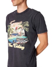 GUESS SUMMER T-Shirt mit Maxi-Print smartblue - Herren-T-Shirts - 3