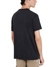 GUESS TRIANGLE Baumwoll-T-Shirt mit Aufdruck - Herren-T-Shirts