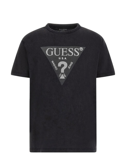 TRIANGLE Baumwoll-T-Shirt mit Aufdruck jetbla - Herren-T-Shirts