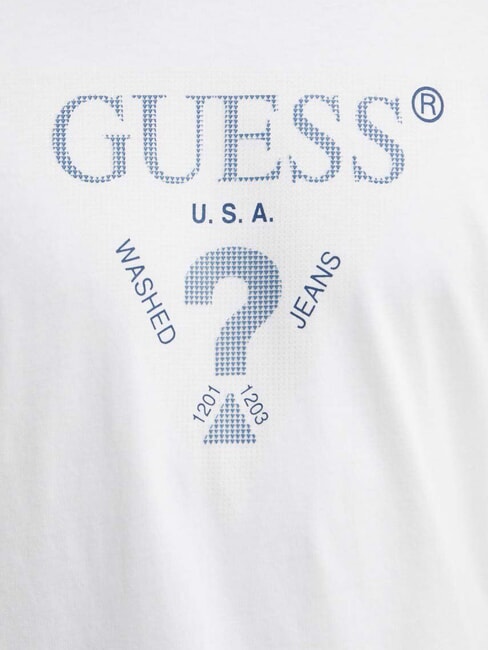 TRIANGLE Baumwoll-T-Shirt mit Aufdruck purweiß - Herren-T-Shirts