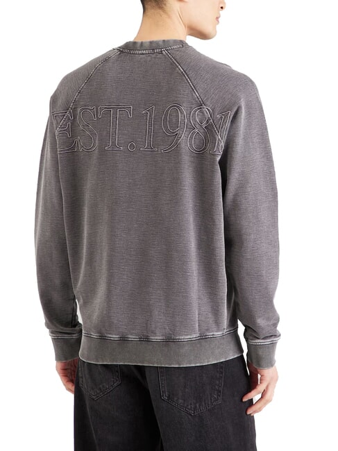 RAGLAN Rundhals-Sweatshirt aus Baumwolle jetbla - Sweatshirts Herren