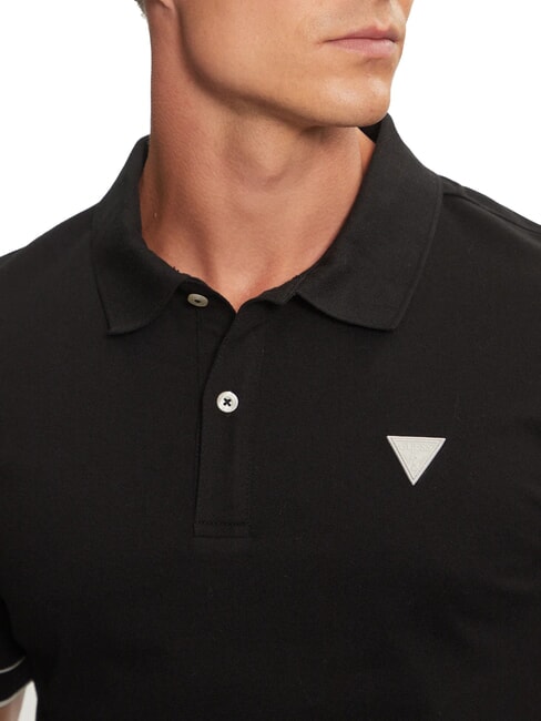 LYE Kurzärmliges Poloshirt mit Logo jetbla - Herren-Polo-Shirts/Herren-Polo-Shirt/Herrenpoloshirt/Herrenpoloshirts