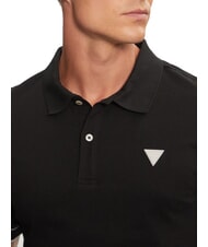 GUESS LYE Kurzärmliges Poloshirt mit Logo jetbla - Herren-Polo-Shirts/Herren-Polo-Shirt/Herrenpoloshirt/Herrenpoloshirts - 4