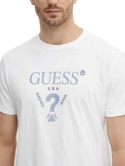 TRIANGLE Baumwoll-T-Shirt mit Aufdruck purwei&szlig; - Herren-T-Shirts