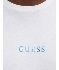GUESS BASIC T-Shirt mit 4G-Logo-Print purweiß - Herren-T-Shirts - 3