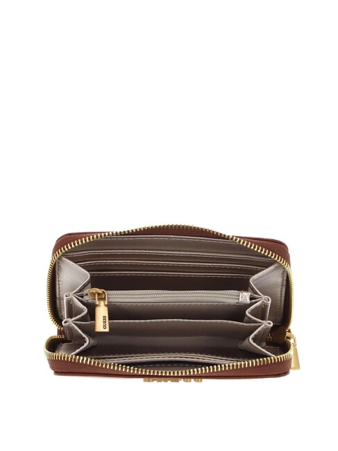 LAUREL Geldb&ouml;rse mit Rundum-Rei&szlig;verschluss COGNAC - Brieftaschen Damen