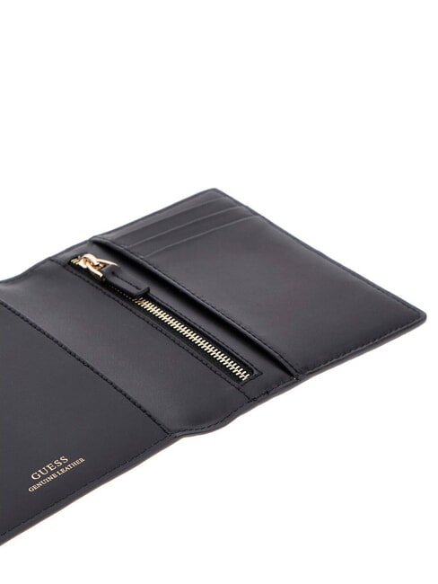 SMOOTH  Reisepasshülle aus Leder SCHWARZ - Brieftaschen Damen