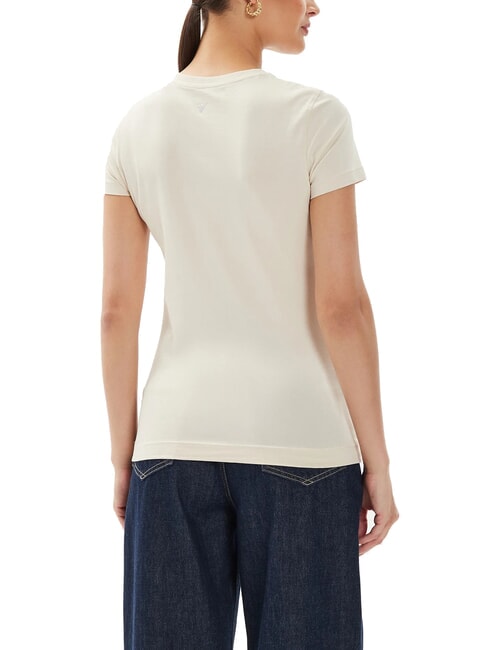 FLOWERS Stretch-T-Shirt Vanille-Rouge - T-Shirts und Tops für Damen