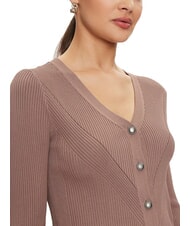 GUESS KAILEY Gerippter Cardigan mit Knöpfen Eisen - Damenpullover - 3