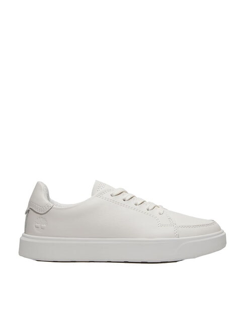 EMERSON STREET  Sneakers aus Leder weißes Vollkorn - Herrenschuhe