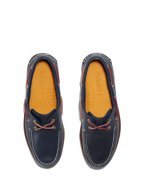 CLASSIC BOAT  Bootsschuhe aus Leder Blau - Herrenschuhe
