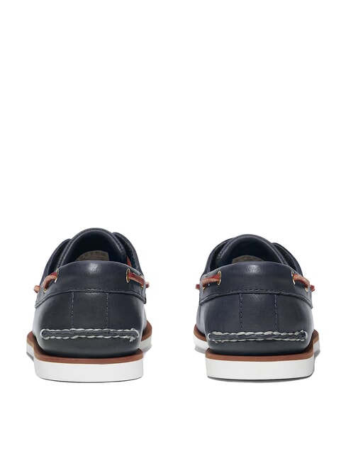 CLASSIC BOAT  Bootsschuhe aus Leder Blau - Herrenschuhe