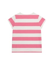 GUESS KIDS Gestreiftes T-Shirt weiß und fuchsia st - Kinder-T-Shirt - 2