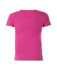 GUESS KIDS T-Shirt mit Dreieck-Logo-Print rosa Reise - Kinder-T-Shirt - 2