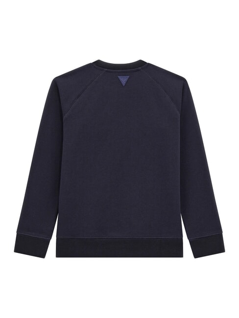 MINI ME KIDS Sweatshirt mit Rundhalsausschnitt und geprägtem Logo Tiefsee a753 - Sweatshirts Kinder