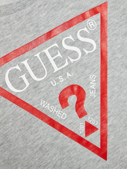 CORE KIDS Langärmliges Sweatshirt mit Logo-Print hellgrau meliert - Sweatshirts Kinder