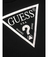 GUESS CORE KIDS Sweatshirt mit Dreieck-Logo-Print Tiefschwarz mit Frost g - Sweatshirts Kinder - 3