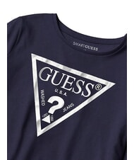 GUESS KIDS T-Shirt mit Dreieck-Logo-Print - Kinder-T-Shirt