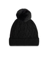 GUESS KIDS Geflochtene Mütze mit Bommel - Kinderhüte