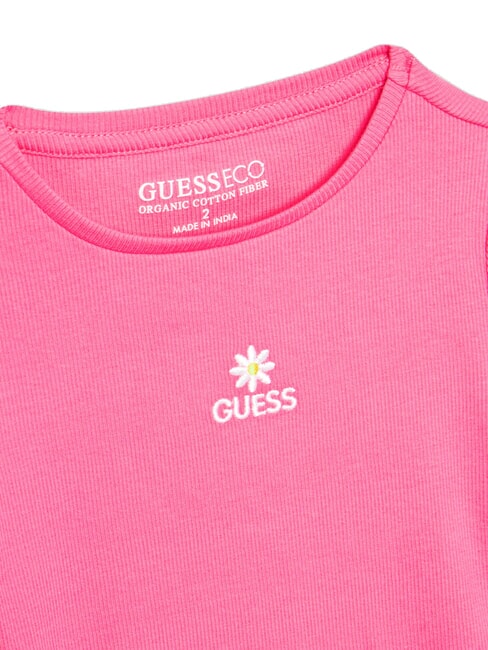 KIDS T-Shirt mit Kirschstickerei Karamellrose - Kinder-T-Shirt