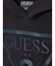 GUESS KIDS Kapuzenpullover mit St-Logo blau graphit grau - Sweatshirts Kinder - 3
