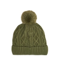 GUESS KIDS Geflochtene Mütze mit Bommel - Kinderhüte