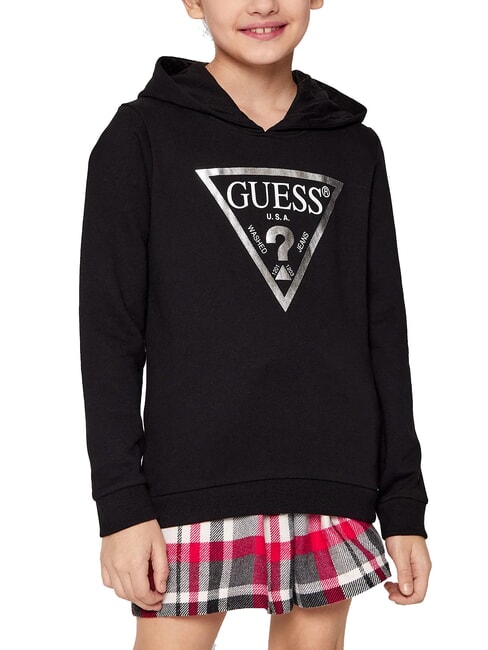 CORE KIDS Hoodie mit Print Tiefschwarz mit Frost g - Sweatshirts Kinder