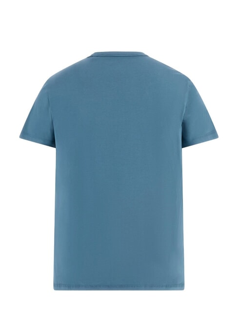 SS CN BOX T-Shirt mit Logo-Print Petroleum - Herren-T-Shirts