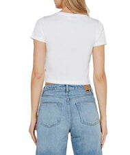 GUESS JEANS SL CN SNAP EMBRO  T-Shirt - T-Shirts und Tops für Damen