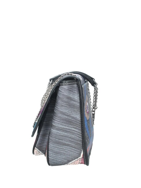 PLANETARIUM Wandelbare Tasche mit Überschlag nacht/schwarz - Damentaschen