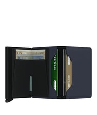 SECRID MATTE Schlanke Lederbrieftasche nachtblau - Brieftaschen Herren - 2