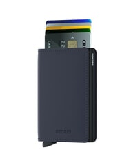 SECRID MATTE Schlanke Lederbrieftasche nachtblau - Brieftaschen Herren - 4