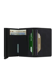 SECRID VINTAGE  Schlanke Lederbrieftasche Schwarz - Brieftaschen Herren - 2